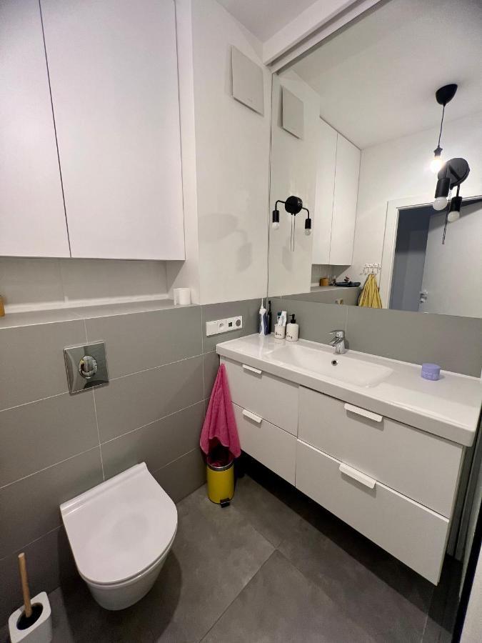 Ferienwohnung Konstruktorska Chill Warschau Exterior foto