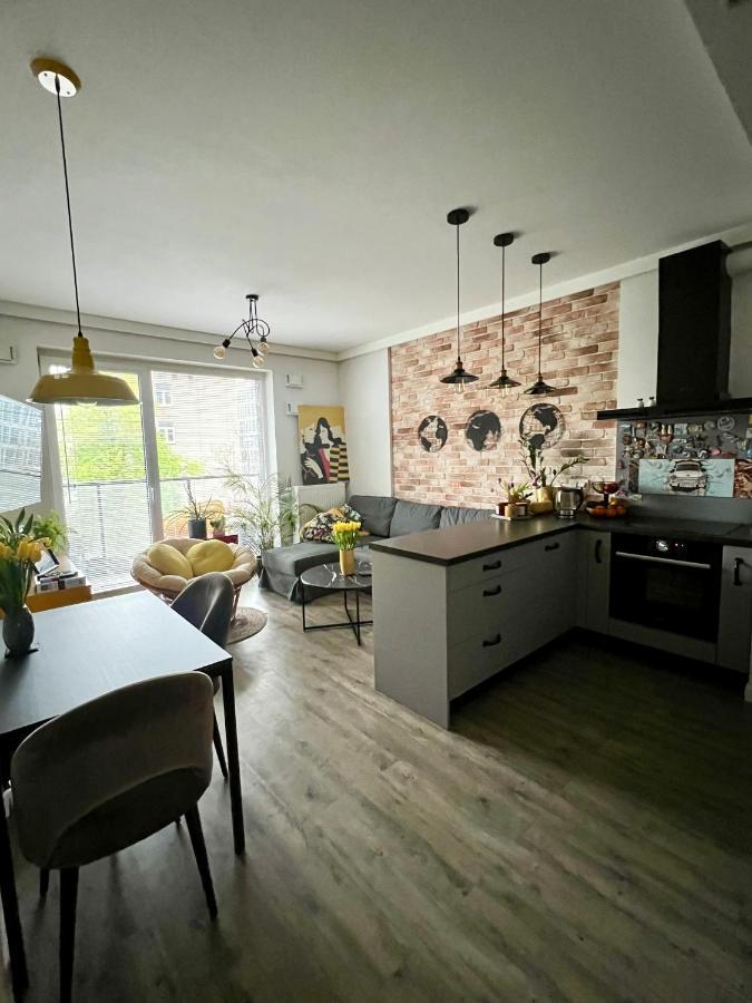 Ferienwohnung Konstruktorska Chill Warschau Exterior foto